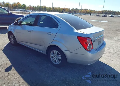 2013 Chevrolet Sonic Lt Auto z USA, uszkodzony, nr VIN 1G1JC5SH1D4248485
